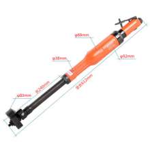 Taiwan BOOXT direct sales FG-4HL-1F high-horsepower extended straight shank pneumatic grinder, pneumatic 3-inch 75mm grinder. Belt machine
