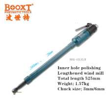 Taiwan BOOXT direct sales NHG-65LKLW industrial grade extra-long pneumatic engraving grinder. Straight grinder. Wind grinder M6. Grinding machine. Engraving grinder