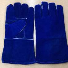 Labor protection protective welder gloves Cut-resistant labor protection gloves Electric welding work tear-resistant welder gloves Fire-resistant high and low temperature gloves Electric welding glove