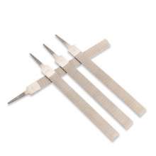 Aluminum plate file Crescent file Plastic rubber polished Flat file Arc pattern Aluminum file Soft metal 8 inch-16 inch