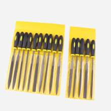 Factory direct sale assorted files bearing steel file steel file hanging bag two-color handle correction file small file set grinding file