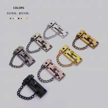 Factory direct drawing 201 stainless steel bolt hotel household door bolt door buckle stainless steel bolt anti-theft chain