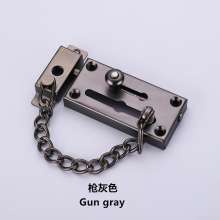Factory direct drawing 201 stainless steel bolt hotel household door bolt door buckle stainless steel bolt anti-theft chain