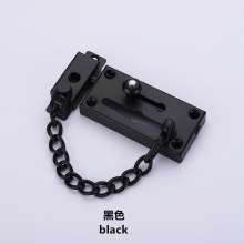 Factory direct drawing 201 stainless steel bolt hotel household door bolt door buckle stainless steel bolt anti-theft chain