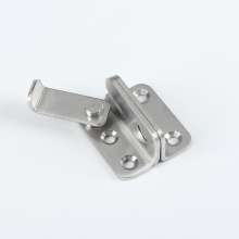 Thickened stainless steel door buckle cabinet door hanging buckle latch safety bolt sliding door hasp pet cage door lock buckle factory wholesale