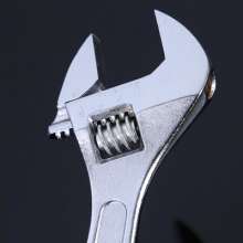 Factory direct sale Metric chrome-plated adjustable wrench 6 inch 8 inch 10 inch 12 inch adjustable wrench. Labor saving adjustable wrench. Adjustable wrench. Wrench
