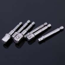 Spot wholesale Zhenghao high carbon steel Liuzhu adapter. Metric socket conversion link rod electric drill socket extension rod. Screwdriver bit. Sleeve