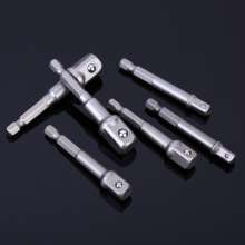 Spot wholesale Zhenghao high carbon steel Liuzhu adapter. Metric socket conversion link rod electric drill socket extension rod. Screwdriver bit. Sleeve
