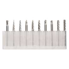 Carbide rotary file tungsten steel grinding head milling cutter metal grinding head rotary engraving head 3*3 set