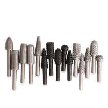 Woodworking Rotary File Wood Carving Knife Milling Cutter Electric Grinding Accessories Set Slotted Engraved 6 Piece Set 3mm Set