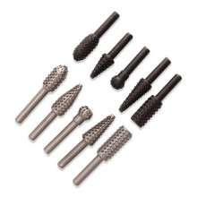 Woodworking Rotary File Wood Carving Knife Milling Cutter Electric Grinding Accessories Set Slotted Engraved 6 Piece Set 3mm Set
