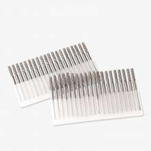 Extended handle rotary file tungsten steel grinding head woodworking engraving metal reaming grinding head 3*3 total length 50mm