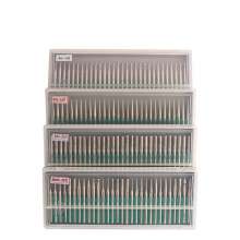 Yipin Diamond Grinding Needle Jade Glass Carving Plating 3mm Handle Punching Pinhole Cylindrical Pointed Set