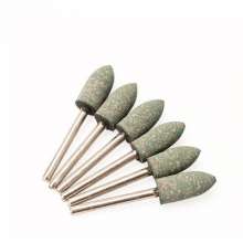 Sesame grinding head sponge metal jade mold polishing pitting grinding head rubber rubber grinding head 3mm handle
