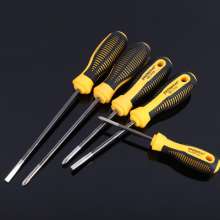 Mesh screwdriver A Phillips manual screwdriver, household electromechanical dimension modification cone 3/4/5/6 inch screwdriver. Screwdriver. Flat-blade screwdriver. Phillips screwdriver