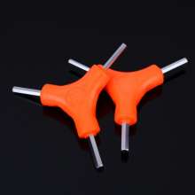 Factory direct sales Yonggong three-pronged hex 3mm4mm5mm Y-shaped hex wrench. Bicycle repair tools. Allen wrench. Allen wrench