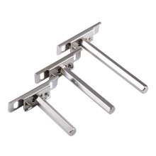 Factory direct sales hidden plate support partition bracket T-shaped movable shelf support invisible cylindrical hexagonal bracket bracket