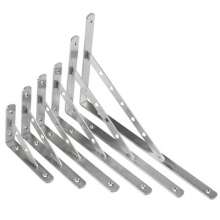 Stainless steel triangle bracket thickened wall shelf partition fixing hardware shelf bracket wall hanging wall bracket