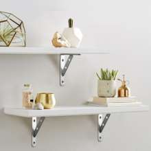 Stainless steel triangle bracket thickened wall shelf partition fixing hardware shelf bracket wall hanging wall bracket