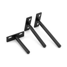 Factory direct concealed shelf support invisible concealed partition bracket single-layer partition bracket connector furniture hardware