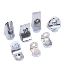 Word layer board support partition nail furniture cabinet zinc alloy seven-shaped board support thickened suction cup tray partition