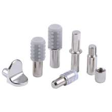 Word layer board support partition nail furniture cabinet zinc alloy seven-shaped board support thickened suction cup tray partition