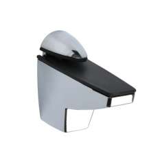 Zinc alloy fish mouth clip adjustable fixed glass clip glass shelf support glass bracket factory direct sales