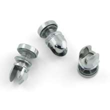 Direct Selling Zinc Alloy Nail Single Head Glass Laminate Clip Glass Sandwich Plate Clip Glass Fixing Clip