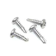 410 stainless steel round head self-drilling screw self-drilling pan head dovetail M4.2M4.8