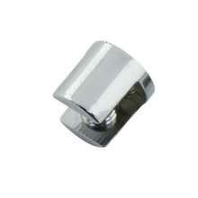 High-grade cylindrical glass laminate clip zinc alloy thickened laminate holder partition fixed glass holder clamp