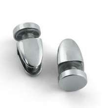 Zinc alloy nail glass clamp conical glass fixed sandwich plate clamp glass clamp connector