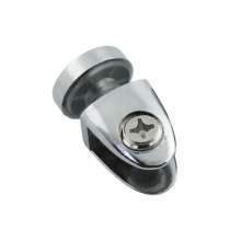 Zinc alloy nail glass clamp conical glass fixed sandwich plate clamp glass clamp connector