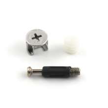Zinc alloy three-in-one connector furniture cabinet hardware accessories three-in-one eccentric wheel furniture hardware connector