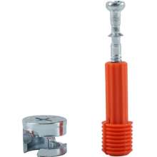 Furniture quick assembly three-in-one connector, cabinet wardrobe accessories plate iron eccentric wheel, thickened invisible connector