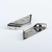 Stainless steel triangle fixing bracket angle code right angle thickening shelf bracket storage multi-purpose partition hardware connector