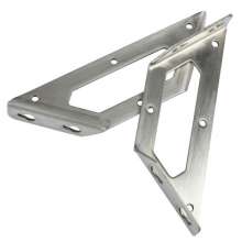 Stainless steel triangle fixing bracket angle code right angle thickening shelf bracket storage multi-purpose partition hardware connector