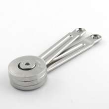 Nickel-plated free stop cabinets zinc alloy pull rods up and down doors cabinet support gas rod cabinet hardware accessories