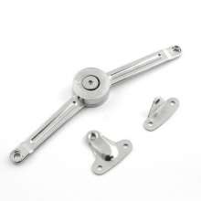 Nickel-plated free stop cabinets zinc alloy pull rods up and down doors cabinet support gas rod cabinet hardware accessories