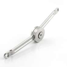 Nickel-plated free stop cabinets zinc alloy pull rods up and down doors cabinet support gas rod cabinet hardware accessories