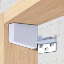 ABS cabinet hanging code furniture cabinet wall cabinet connecting piece hanging code hardware accessories hidden plastic hanging code with cover