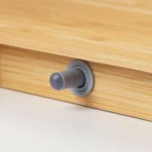 Hardware damping buffer closet cabinet door mute cabinet door bumper surface installation factory direct sales