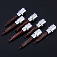 S2 bronze pressure bit is available from stock. Metric plum blossom screwdriver socket head with hexagon and twelve-angle compression fitting. Sleeve. Socket tool