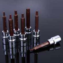 S2 bronze pressure bit is available from stock. Metric plum blossom screwdriver socket head with hexagon and twelve-angle compression fitting. Sleeve. Socket tool