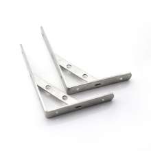 Factory direct thick stainless steel triangle bracket detachable shelf fixed bracket wall shelf