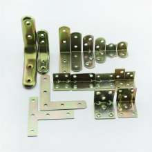 Factory direct sales angle code thickened cold-rolled steel angle iron 90 degree laminate support L-shaped right angle code furniture hardware link