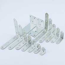 Corner code hardware connector wardrobe L-shaped corner code right angle custom furniture connector laminate bracket triangle iron