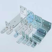 Corner code hardware connector wardrobe L-shaped corner code right angle custom furniture connector laminate bracket triangle iron