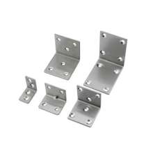Stainless steel 90 degree rounded corner code L-shaped corner code Stainless steel right angle code Furniture hardware accessories