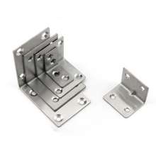 Stainless steel 90 degree rounded corner code L-shaped corner code Stainless steel right angle code Furniture hardware accessories
