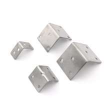 Stainless steel 90 degree rounded corner code L-shaped corner code Stainless steel right angle code Furniture hardware accessories